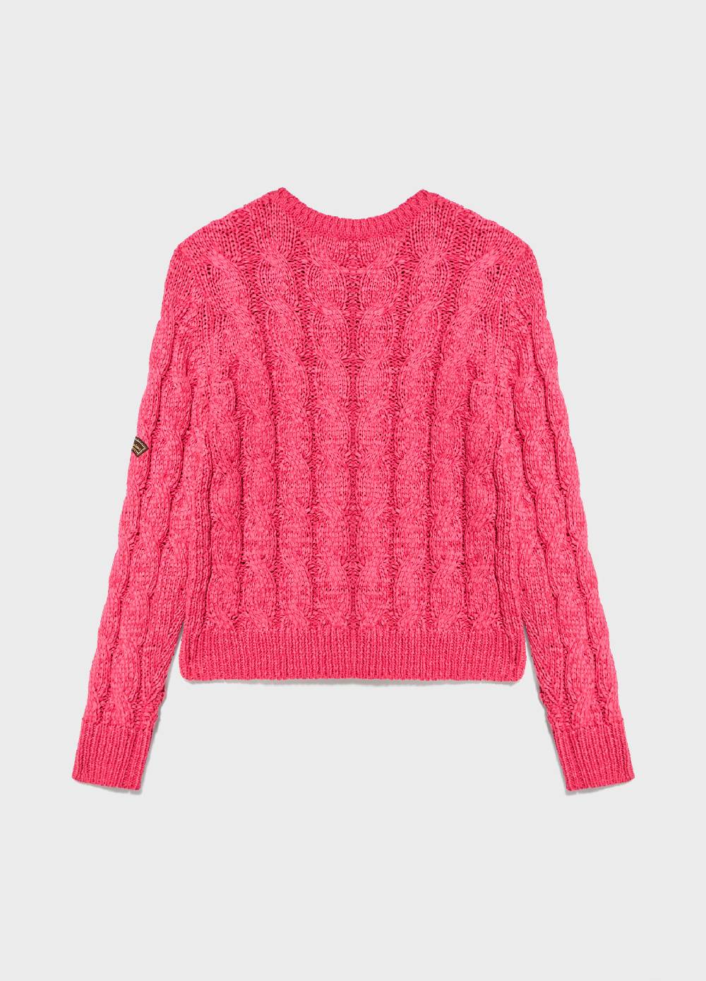 LES COPAINSMaglione tricot a trecce Outlet