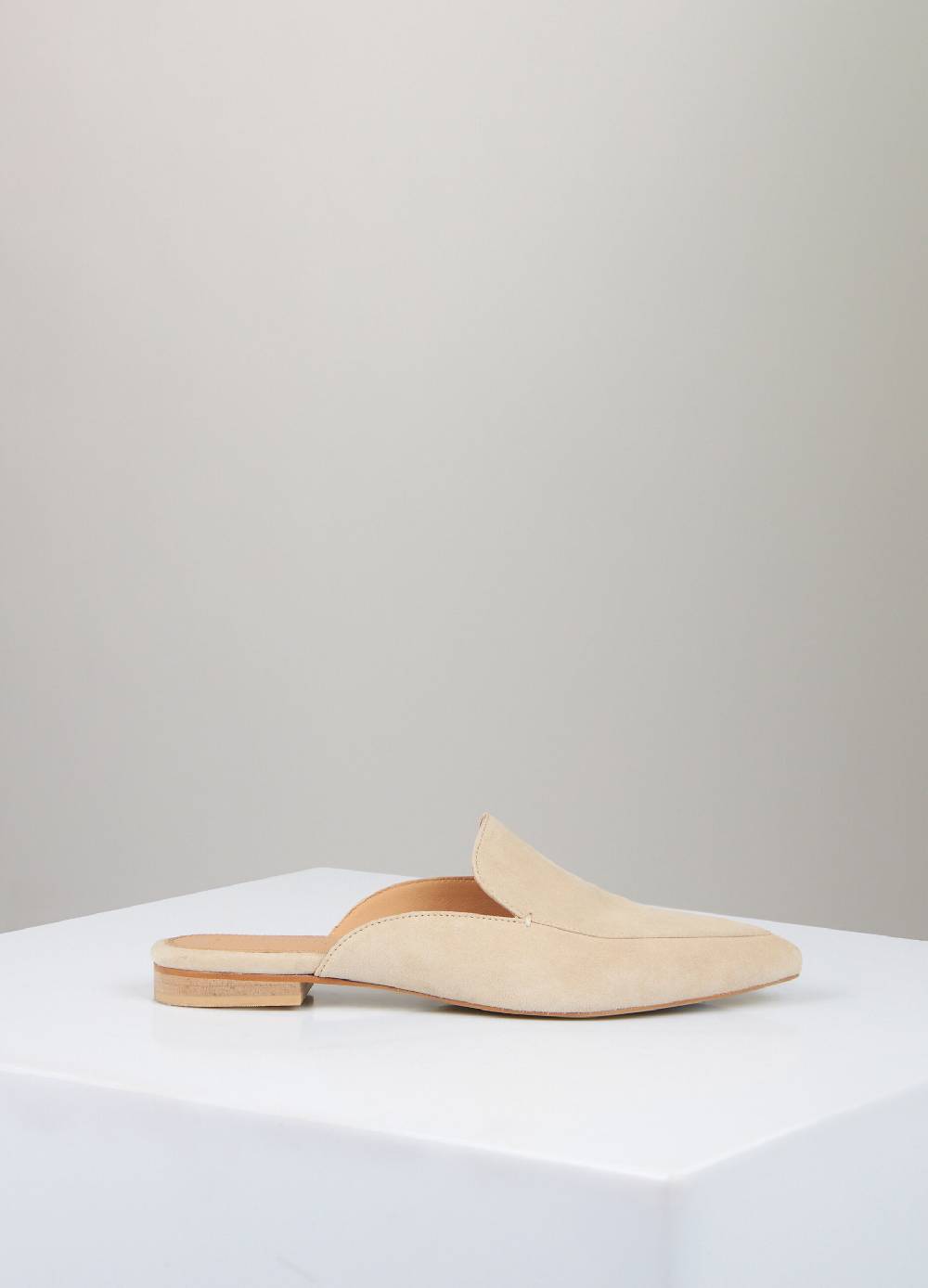LES COPAINSMule mocassino in suede Vendita Economica