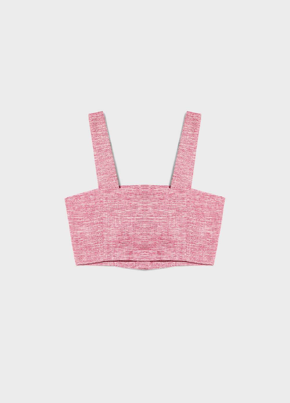 LES COPAINSTop misto cotone effetto tweed Negozi Online