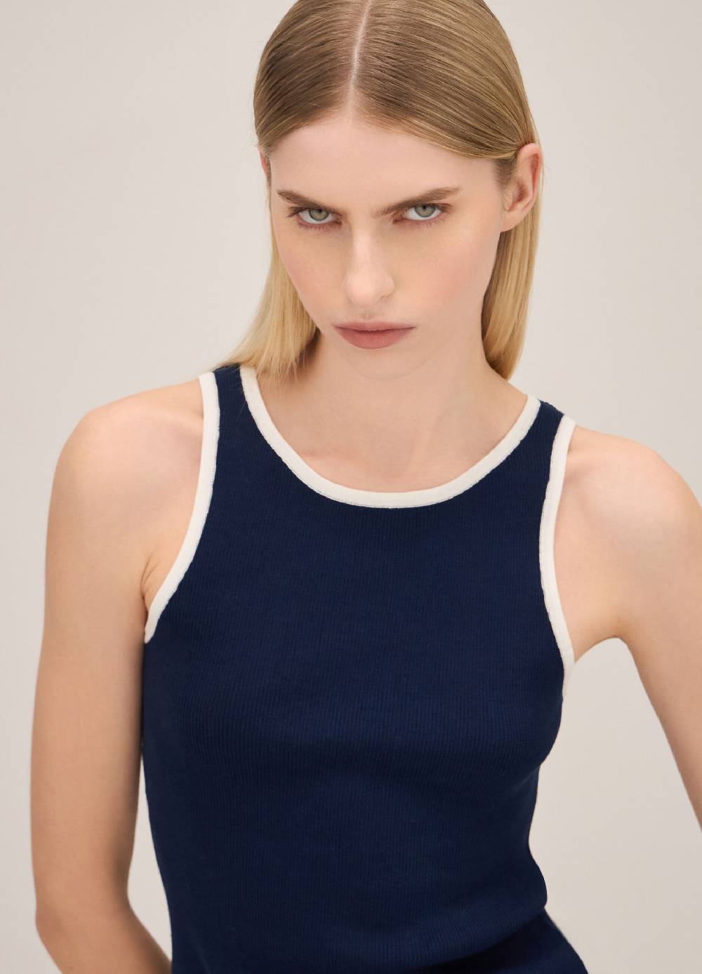 LES COPAINSTank top con scollo all'americana Promozione Limitata