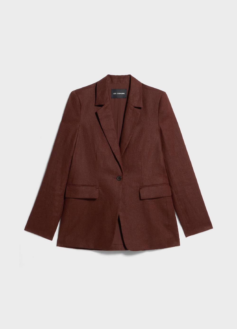 LES COPAINSBlazer in puro lino Affare Del Giorno