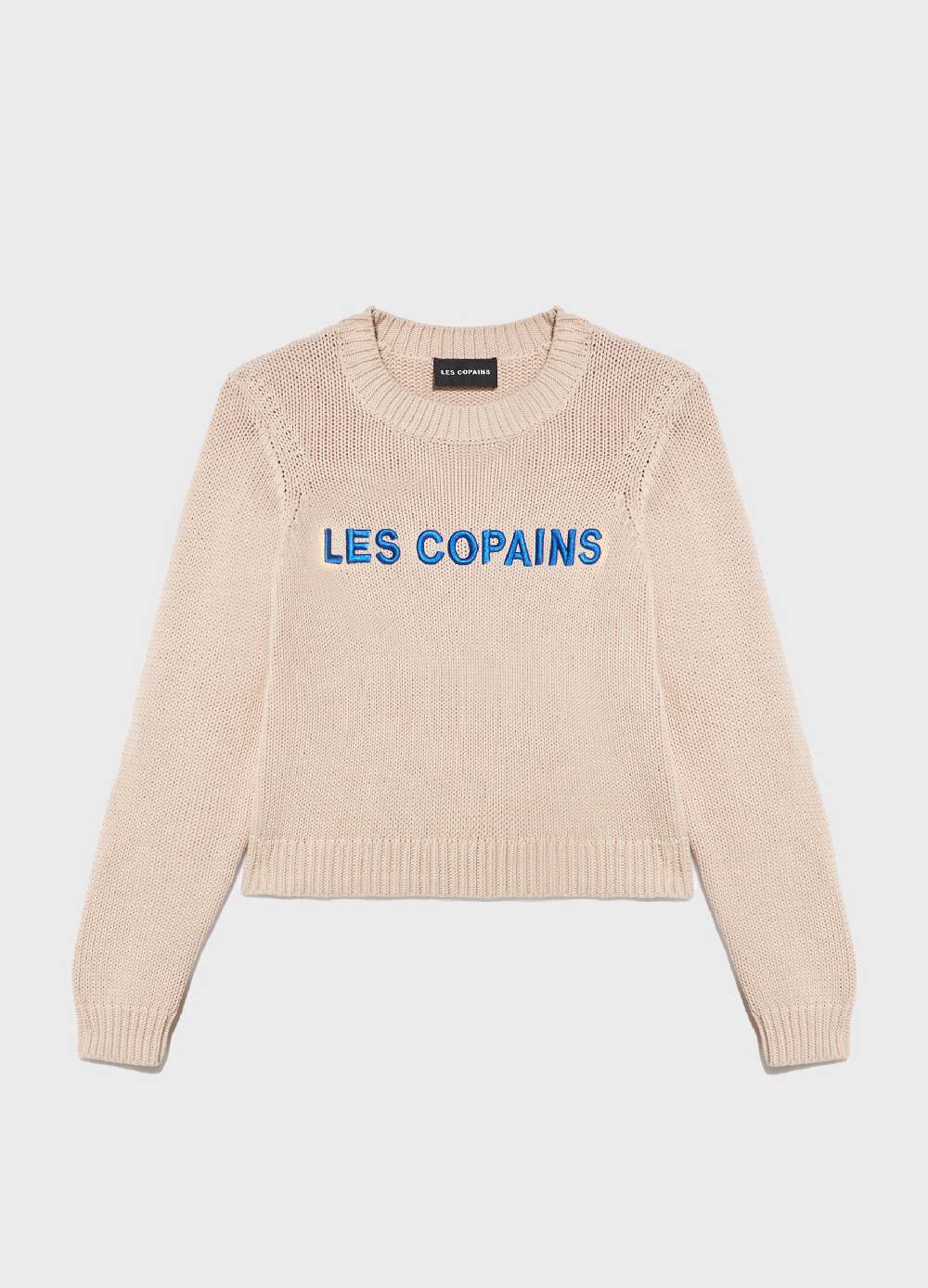 LES COPAINSMaglione tricot in puro cotone Outlet