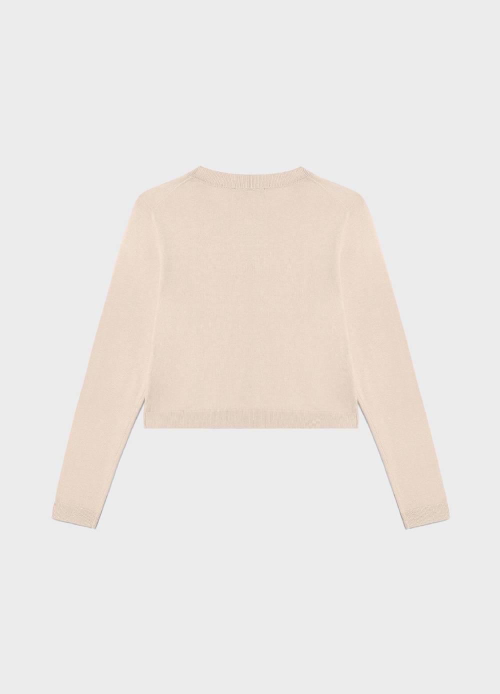 LES COPAINSCardigan tricot in seta e cotone Saldi Di Fabbrica