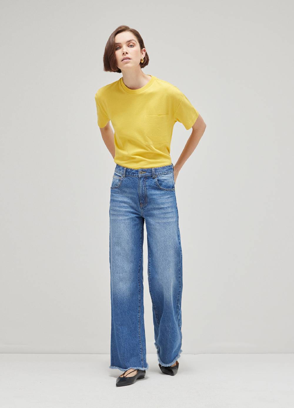 LES COPAINST-shirt con logo in puro cotone