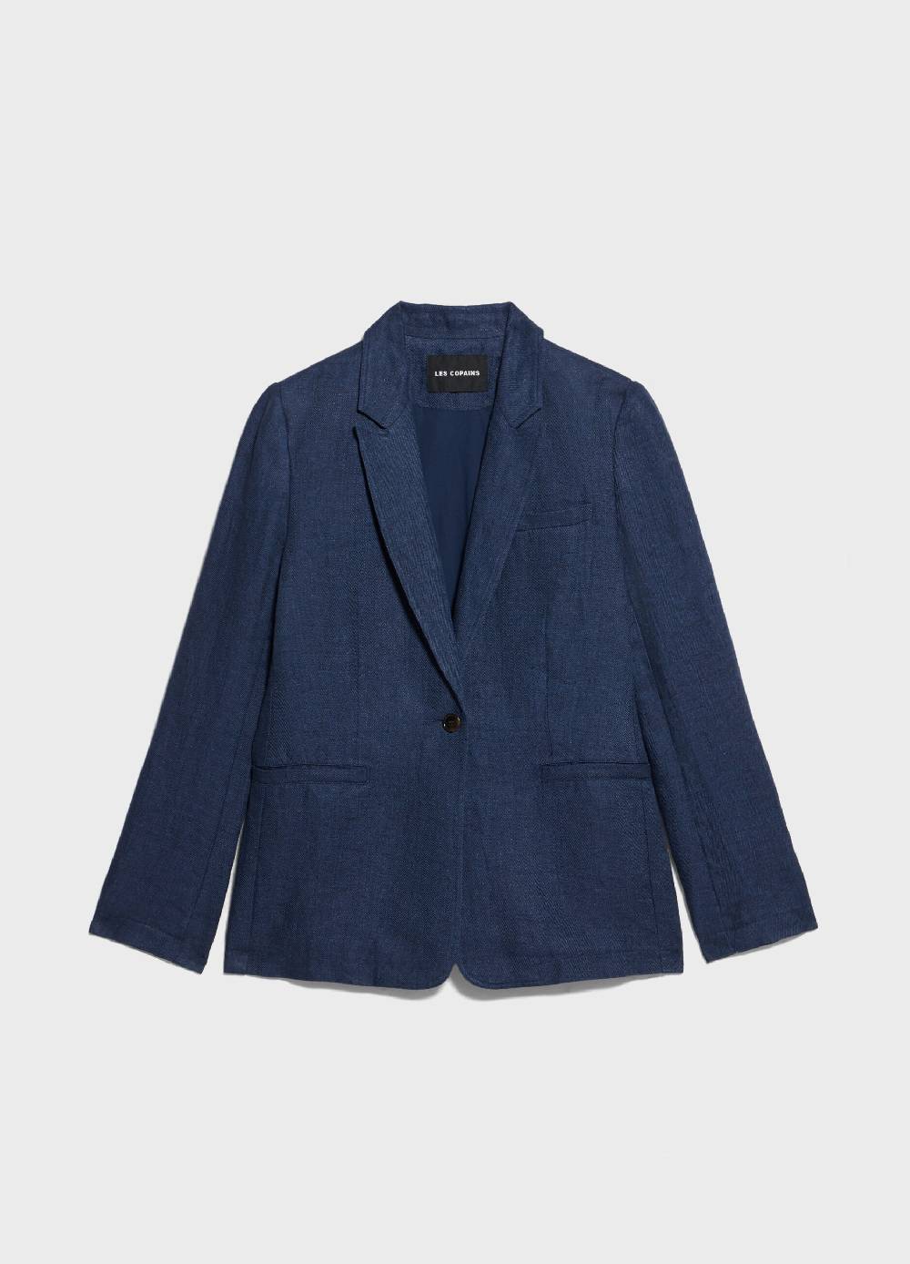LES COPAINSBlazer in puro lino Italy