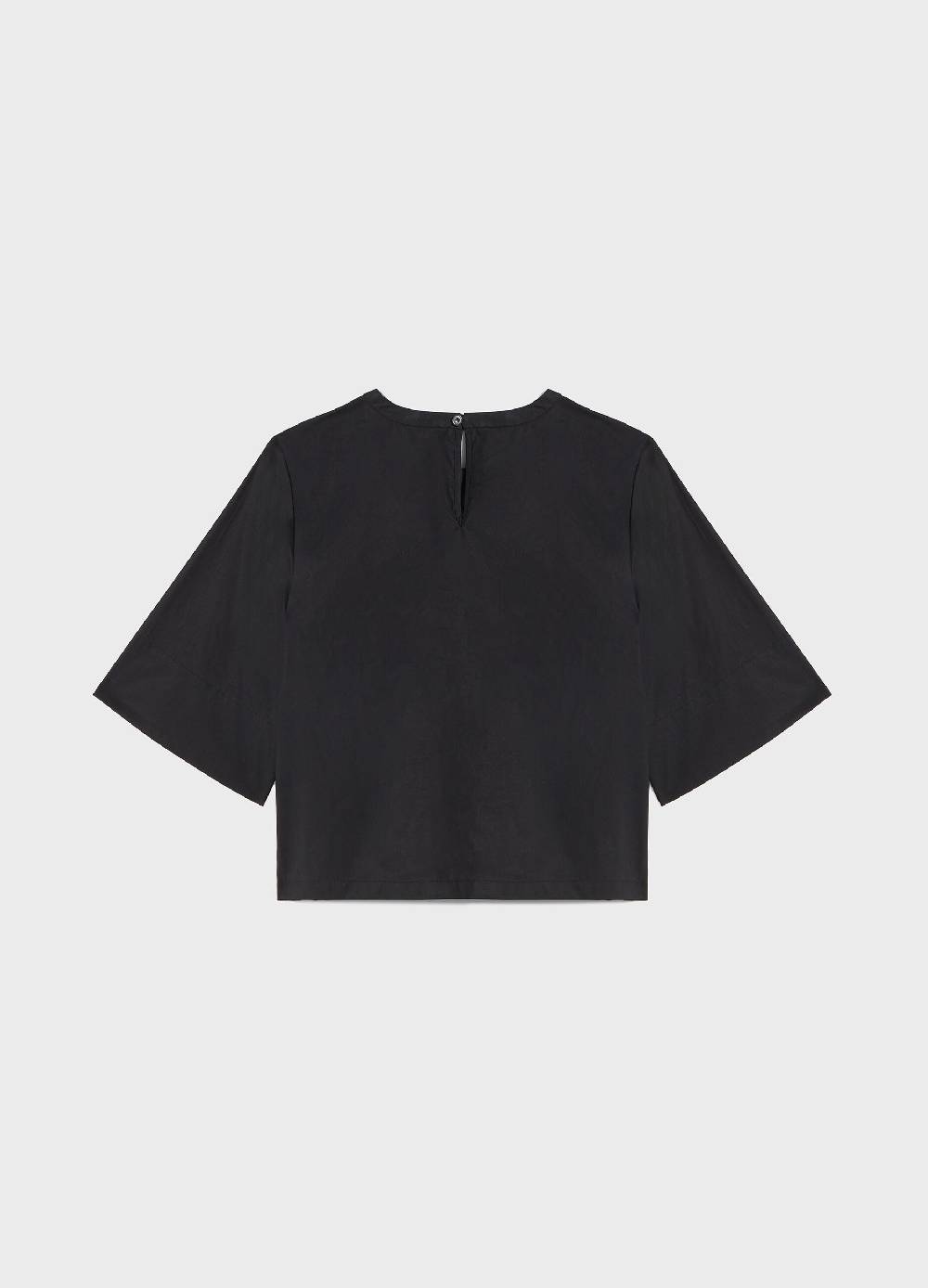 LES COPAINSBlusa in cotone con maniche a tre quarti Qualità
