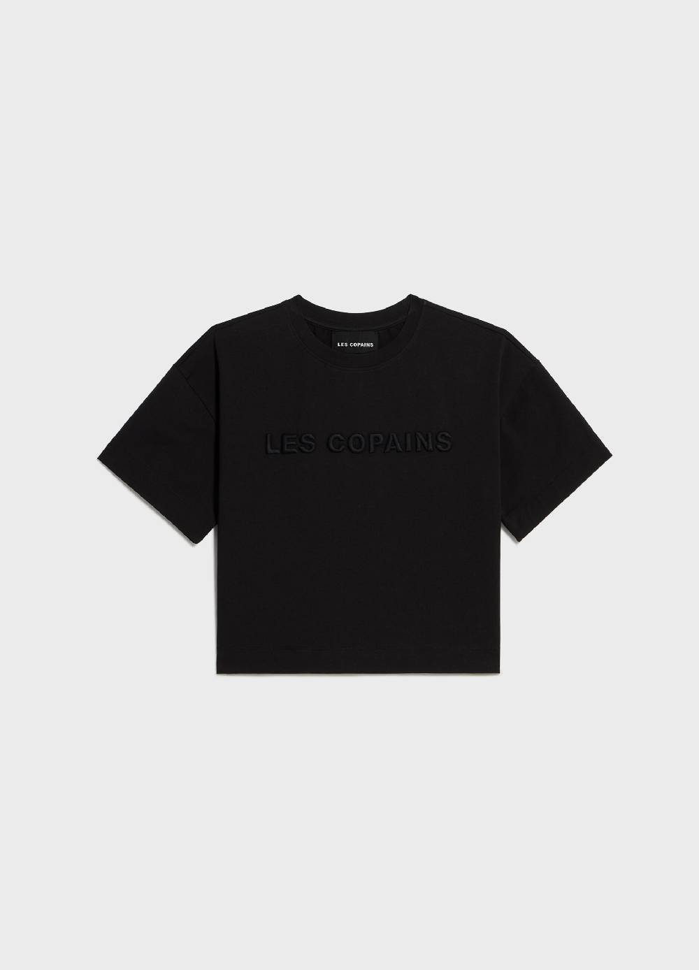 LES COPAINST-shirt a maniche corte con logo Soddisfazione Garantita