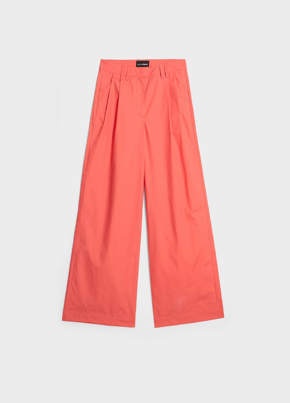 LES COPAINSPantaloni straight fit in cotone Offerta temporanea