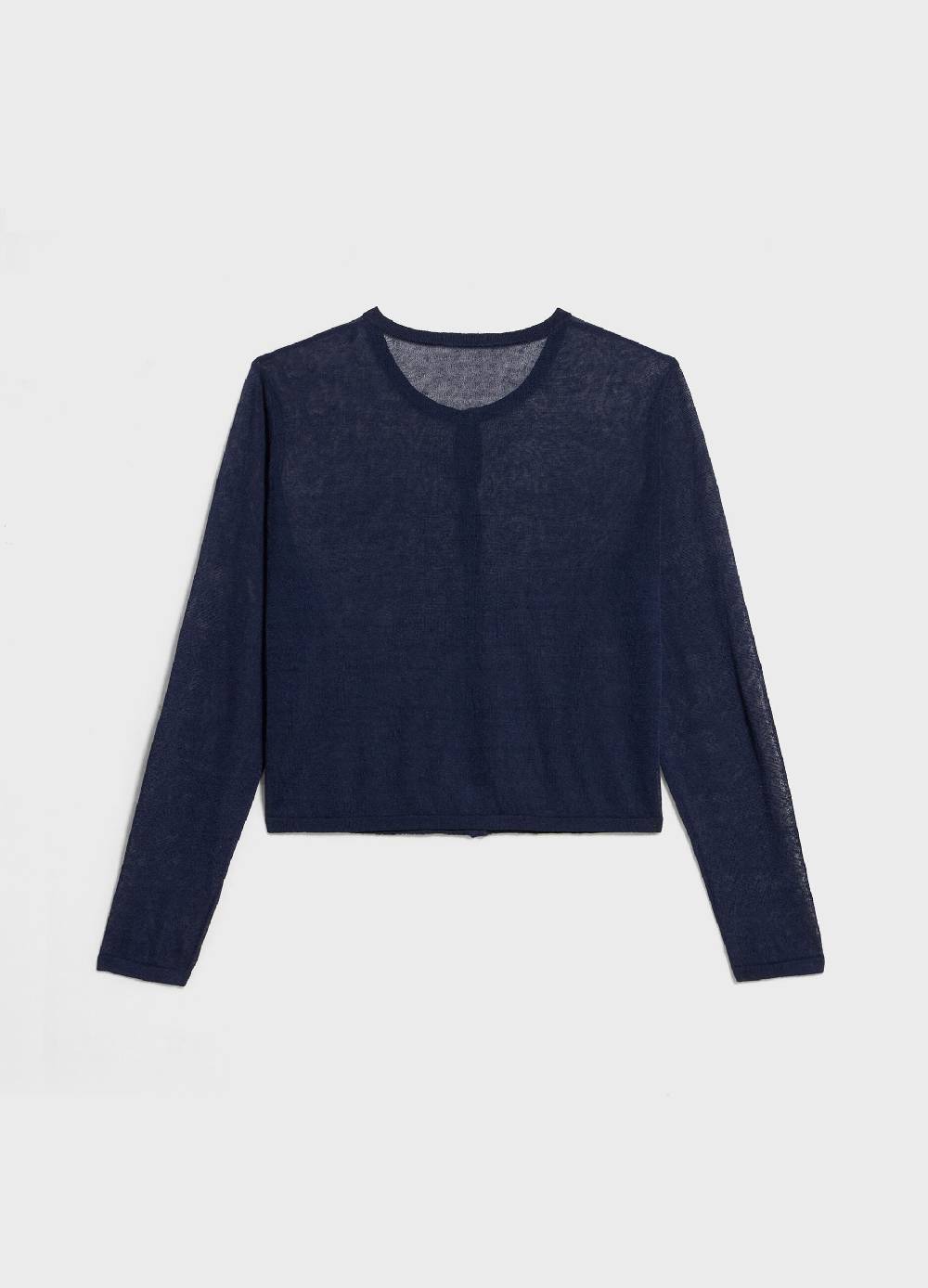 LES COPAINSCardigan tricot in misto lino Moda