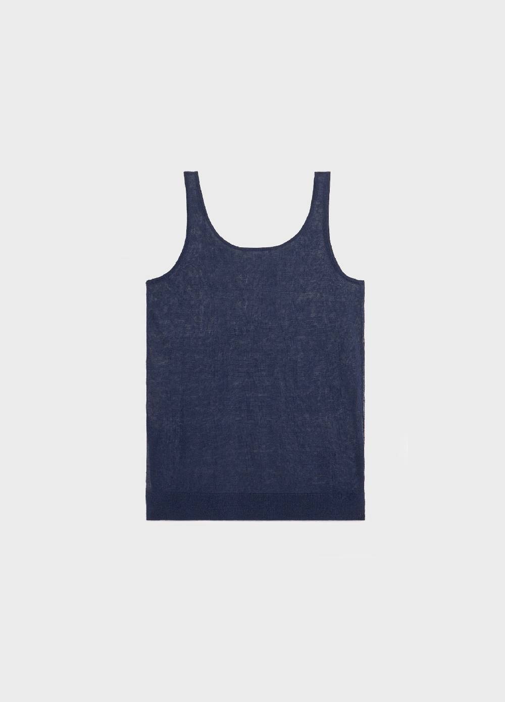 LES COPAINSTank top misto lino 2025