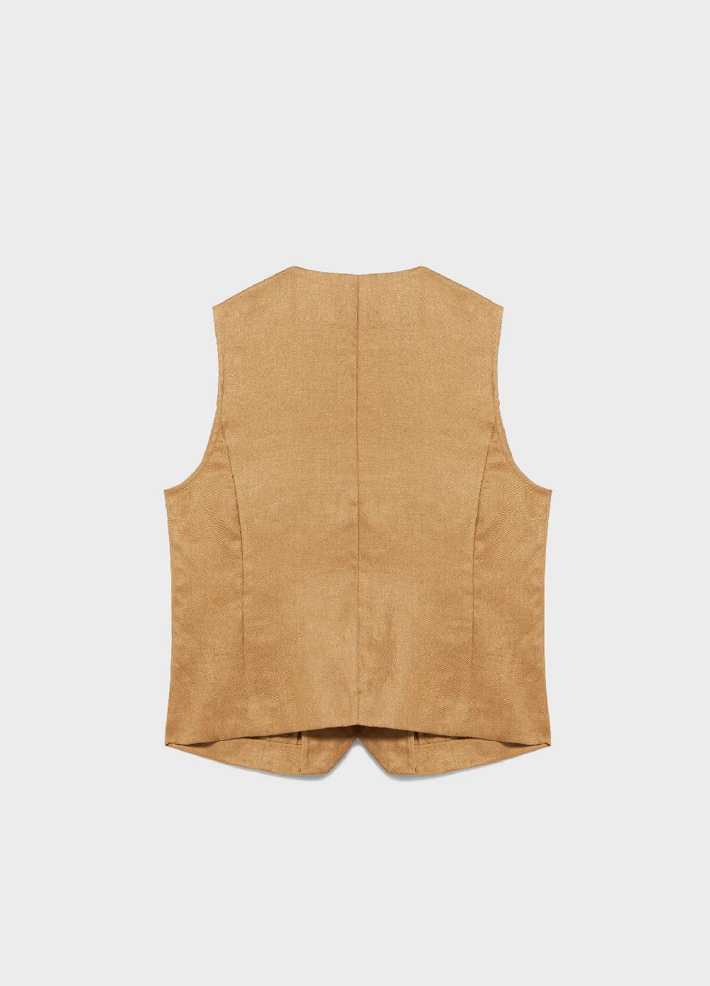 LES COPAINSGilet in puro lino Vendita