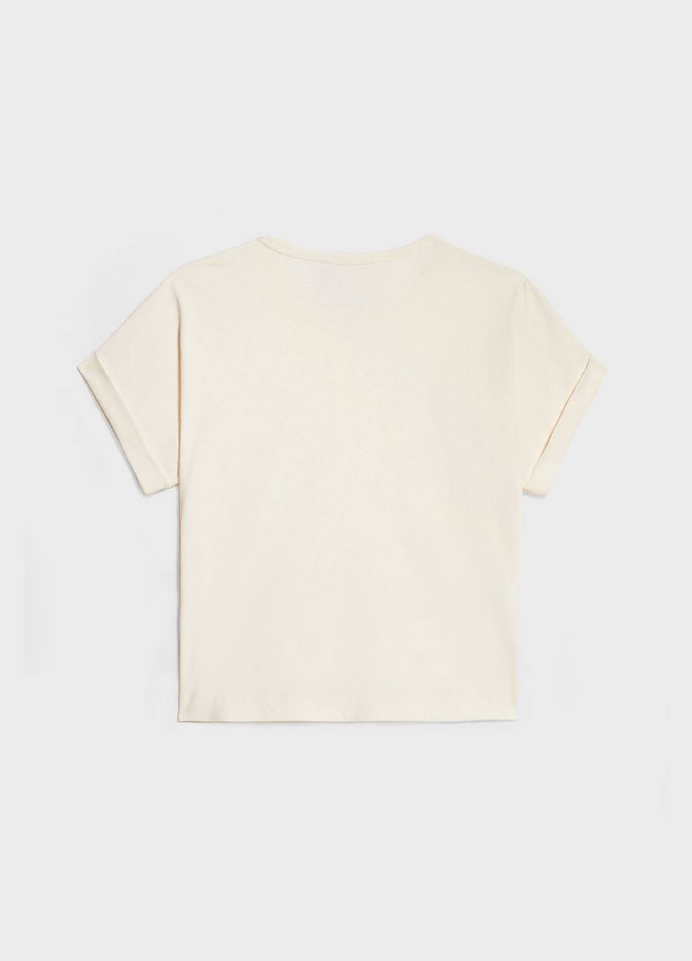 LES COPAINST-shirt in lino e cotone Spedizione Gratuita
