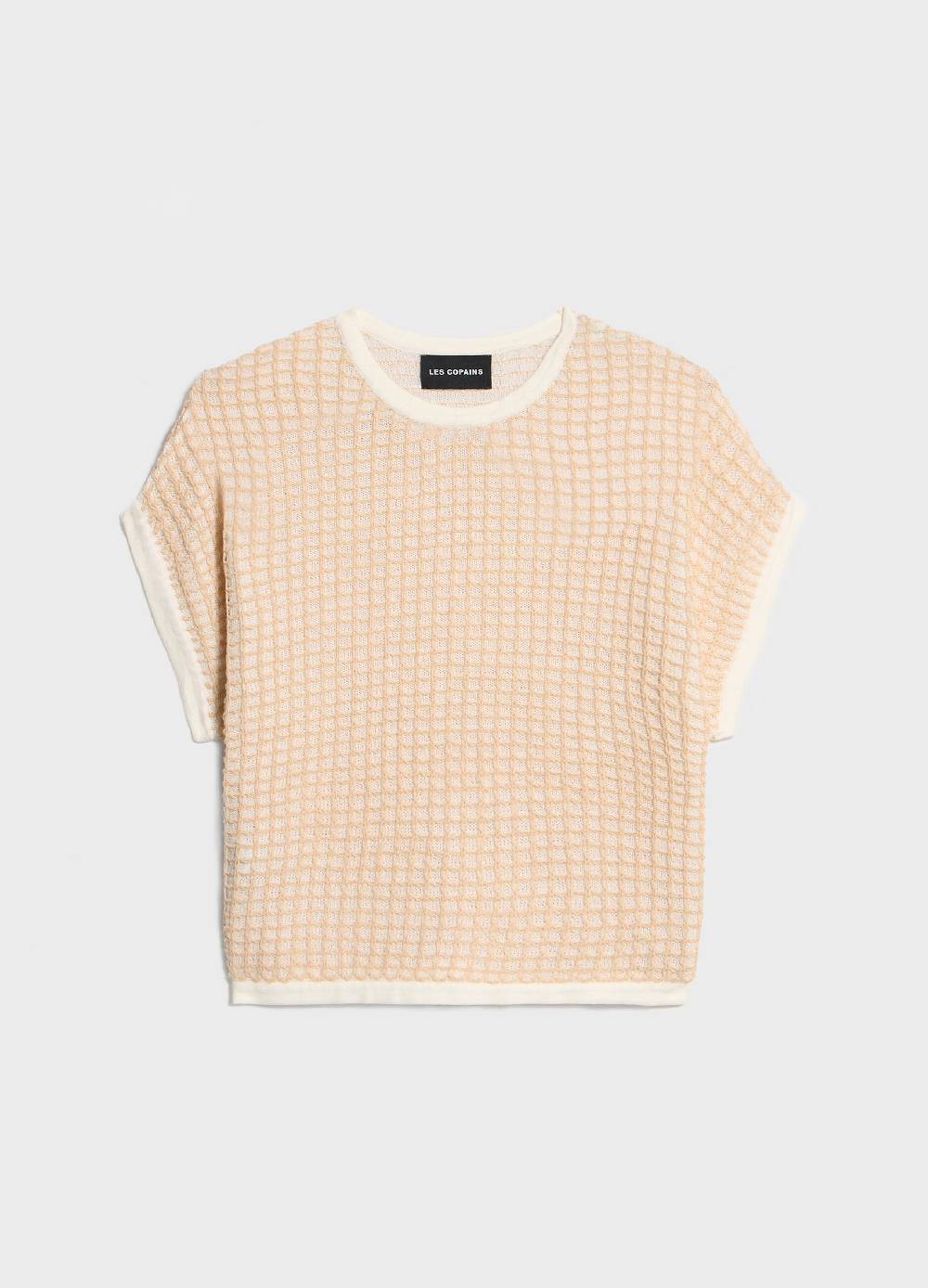 LES COPAINSMaglia tricot a maniche corte Qualità Garantita