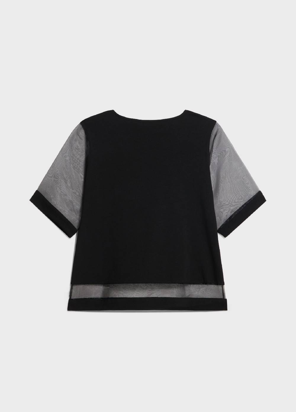 LES COPAINST-shirt in cotone con inserti Online