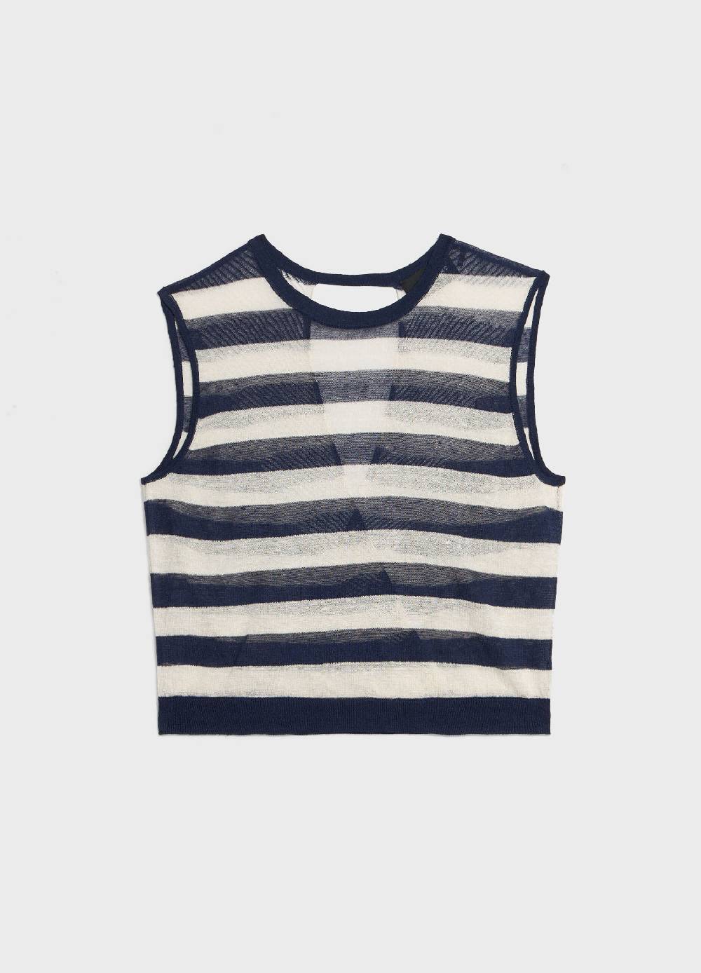 LES COPAINSCanotta tricot in misto lino Vendita Calda