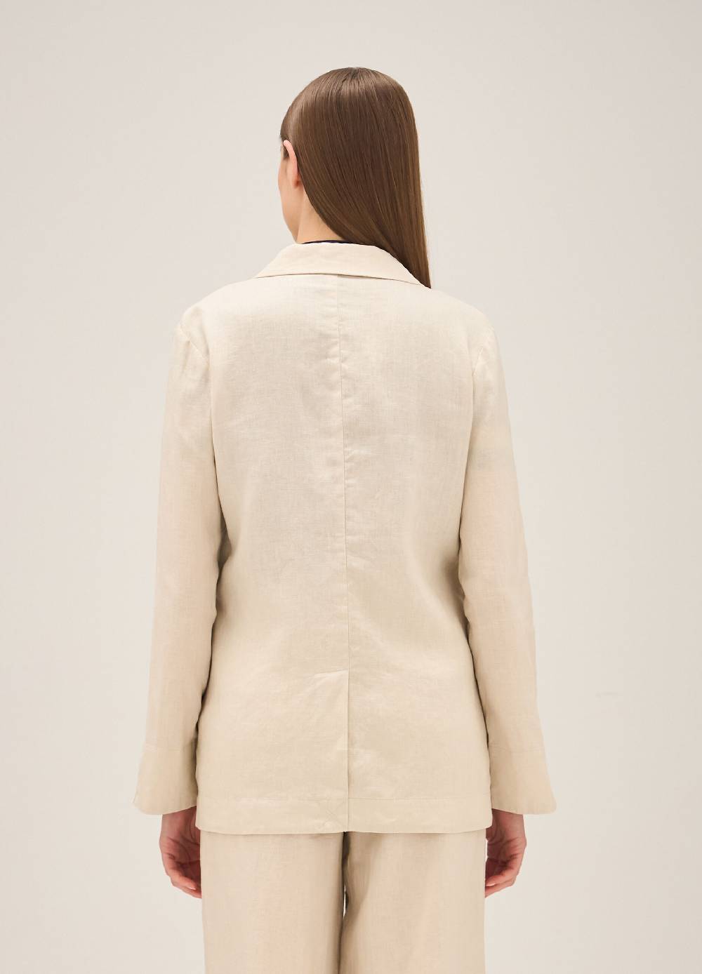 LES COPAINSGiacca a camicia in lino Nuova