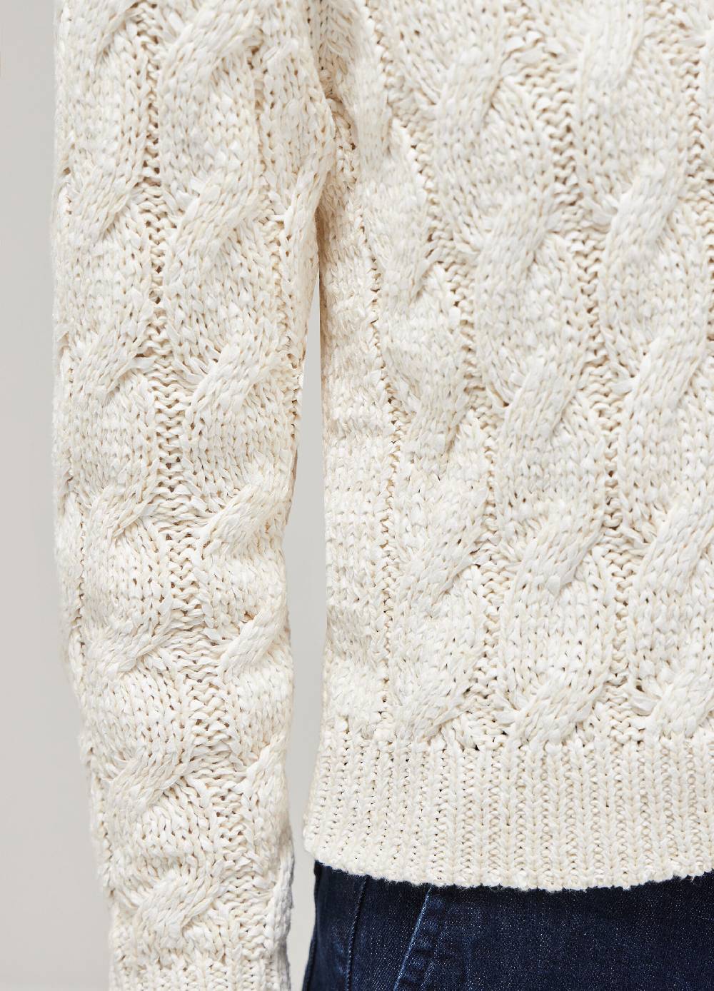 LES COPAINSMaglione tricot a trecce Online