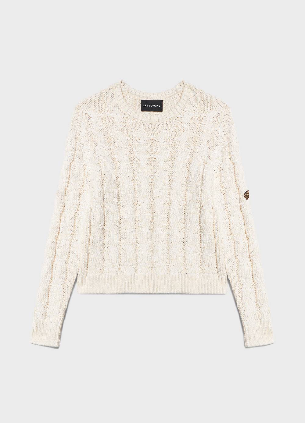 LES COPAINSMaglione tricot a trecce Online