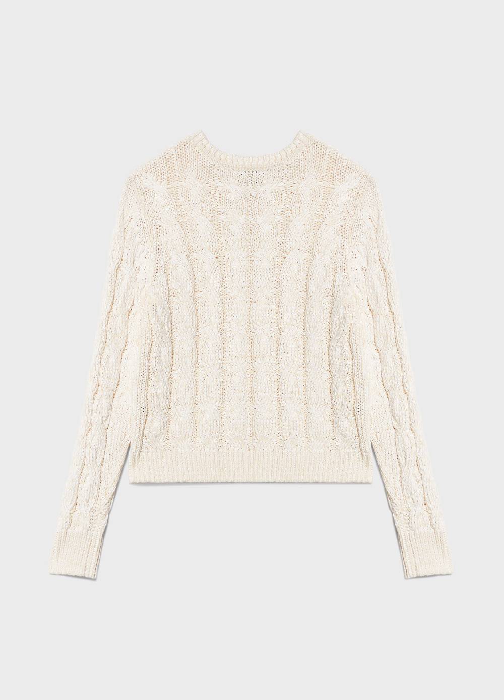 LES COPAINSMaglione tricot a trecce Online