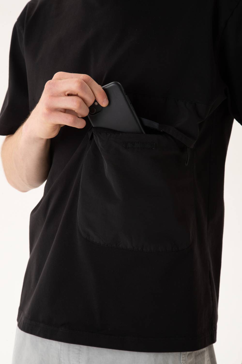 NemeN NMN_E23151T_111 [ASH JUMBO POCKET COMPACT TSHIRT] Offerte