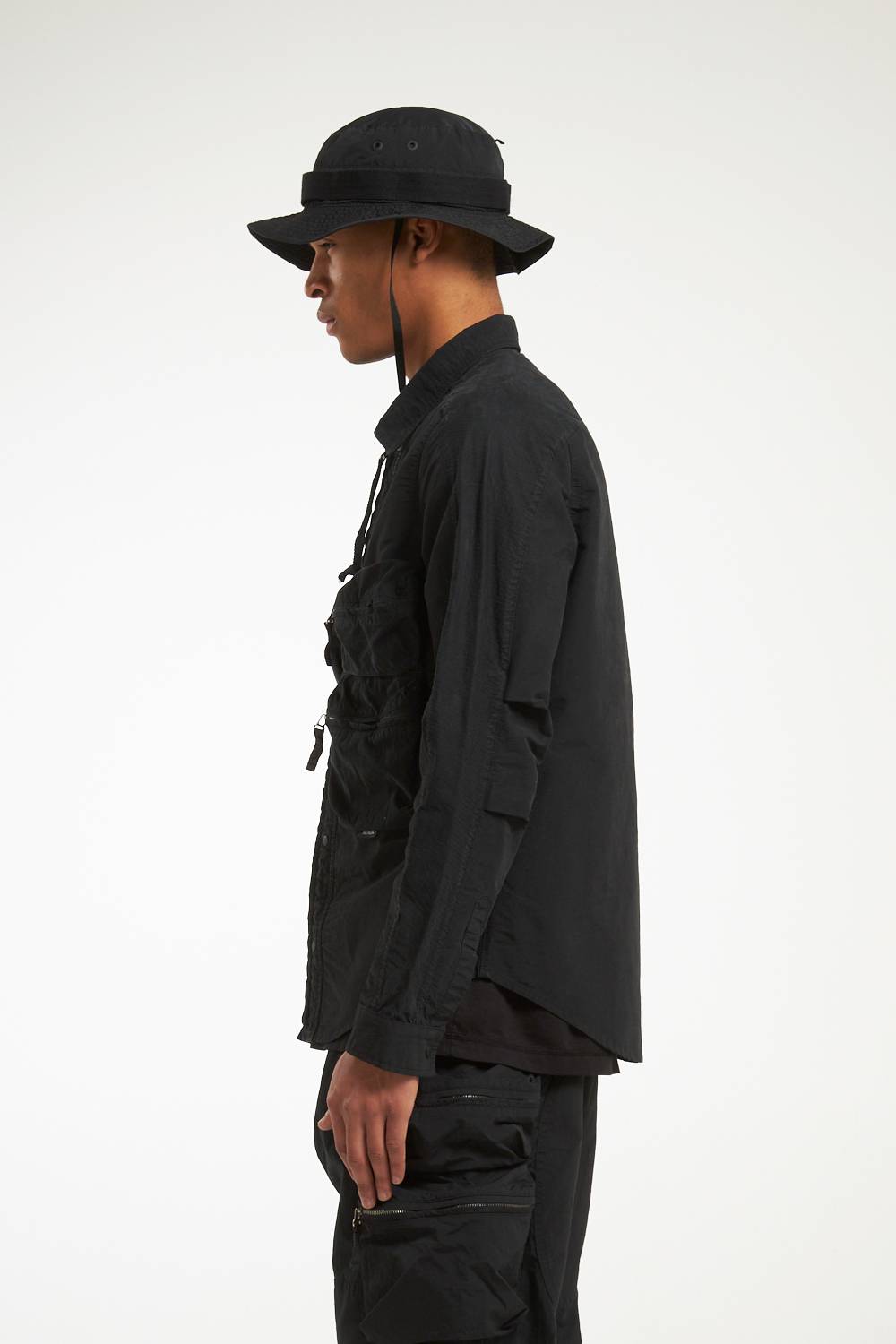 NemeN NMN_E23225/1_111 [TATS ZIPPED PARACHUTE OVERSHIRT] Vendita Economica