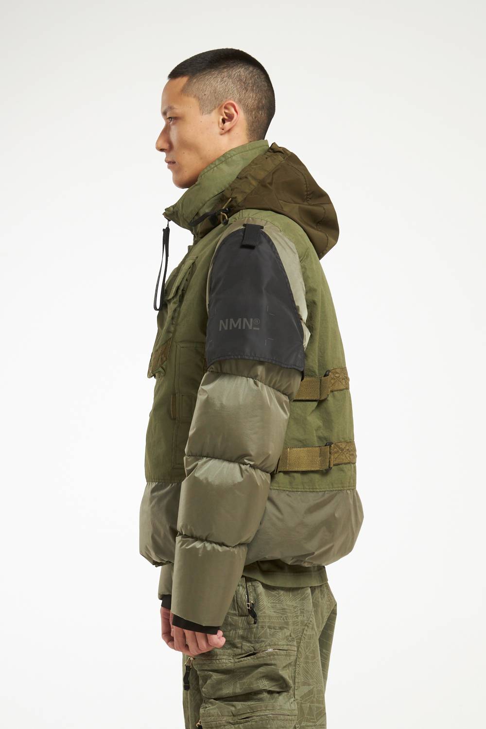 NemeN NMN_I22240_201 [ARMY – MULTIFABRIC DOWN JKT] Italy