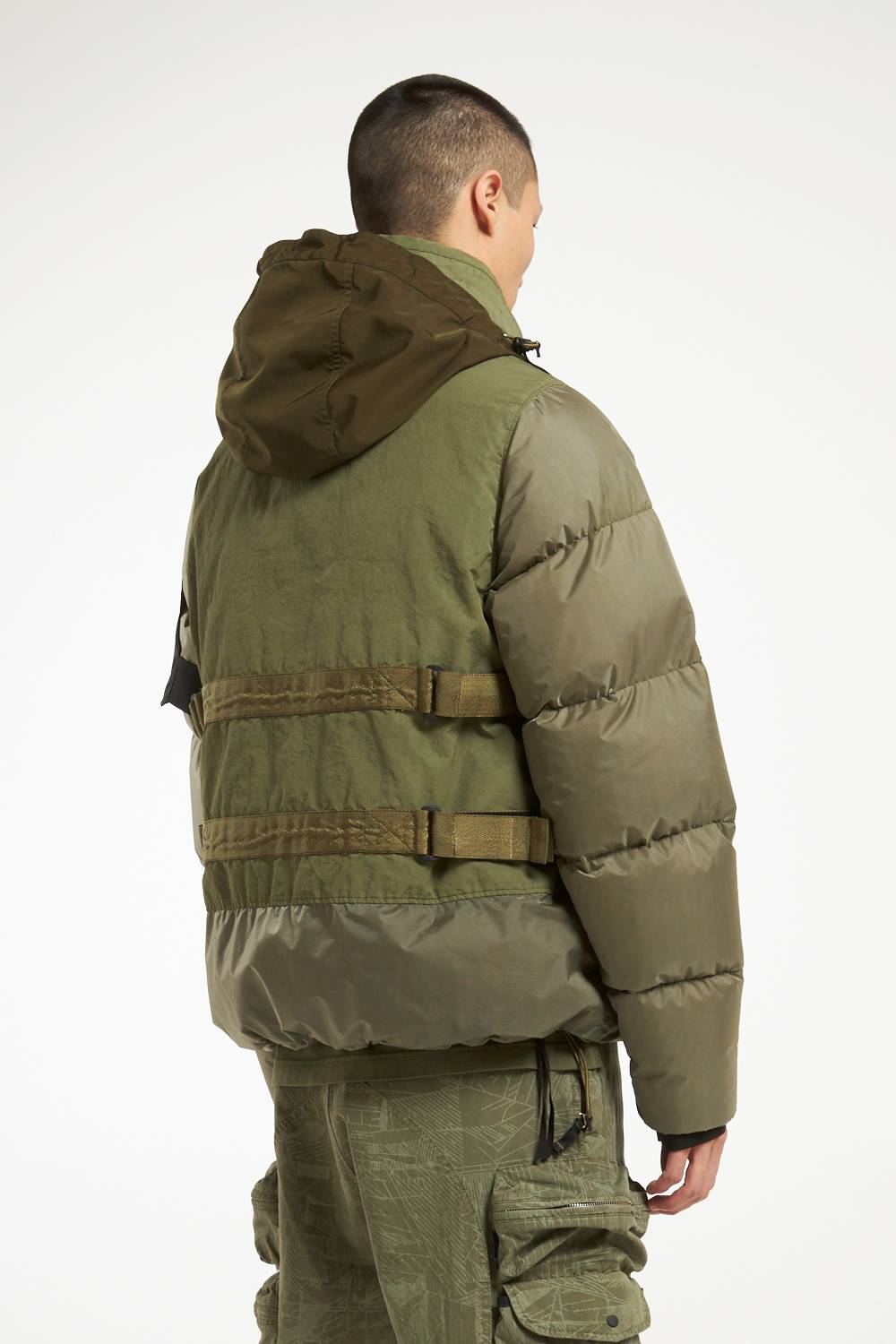 NemeN NMN_I22240_201 [ARMY – MULTIFABRIC DOWN JKT] Italy