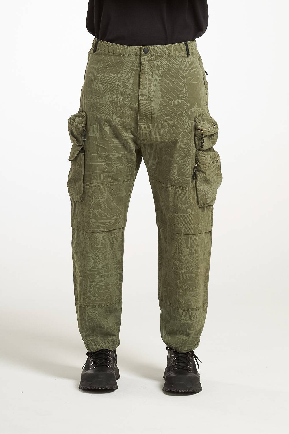 NemeN NMN_I22039P/1_177 [JAVA MULTIPOCKET PARACHUTE PANT] Affare Del Giorno