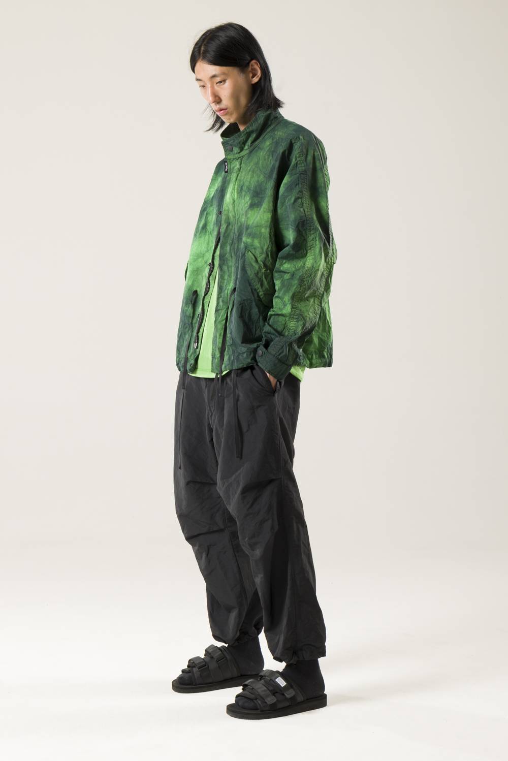 NemeN NMN_E22205_208 [KANE TIE DYE CROPPED JKT] Vendita Economica