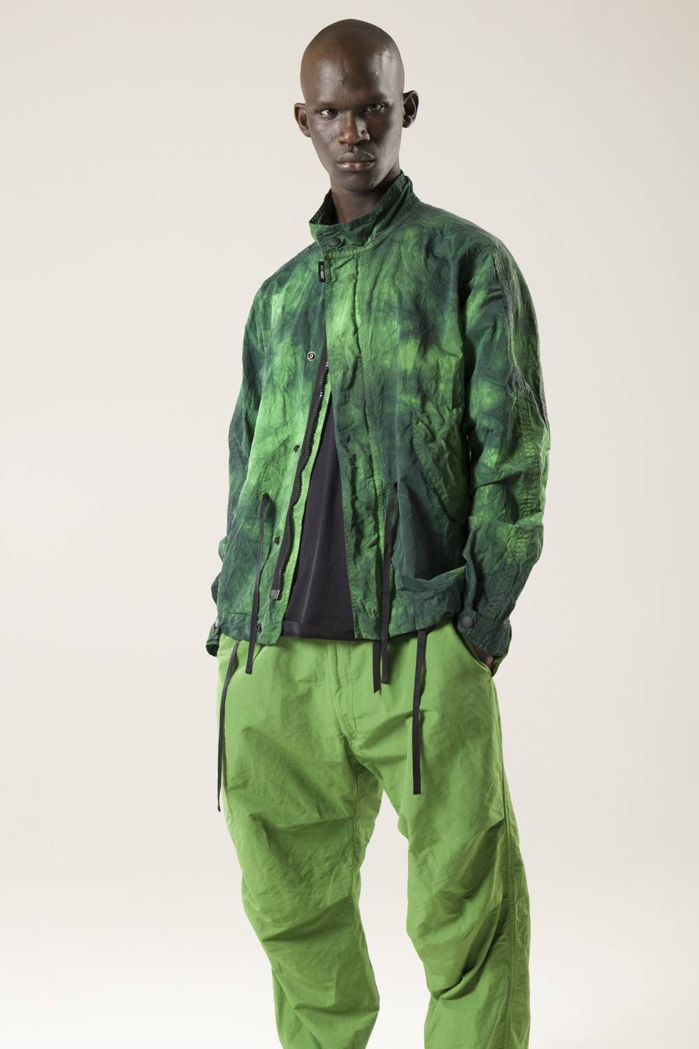 NemeN NMN_E22205_208 [KANE TIE DYE CROPPED JKT] Vendita Economica