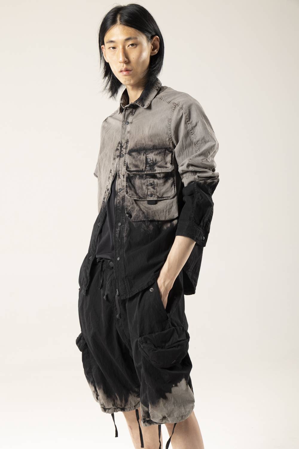 NemeN NMN_E22230_190 [ALMA DISCHARGED CARGO OVERSHIRT] Italy