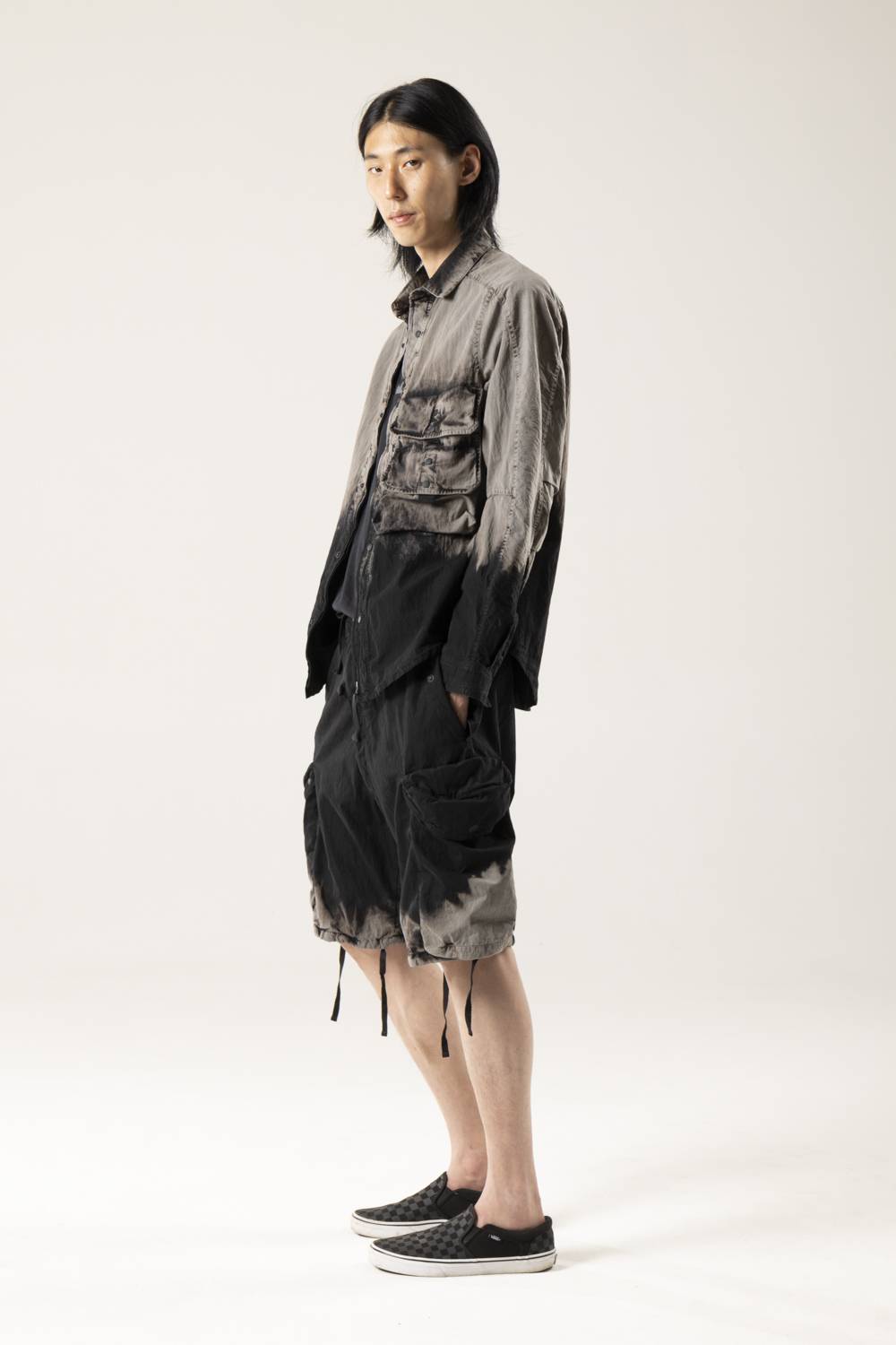 NemeN NMN_E22230_190 [ALMA DISCHARGED CARGO OVERSHIRT] Italy