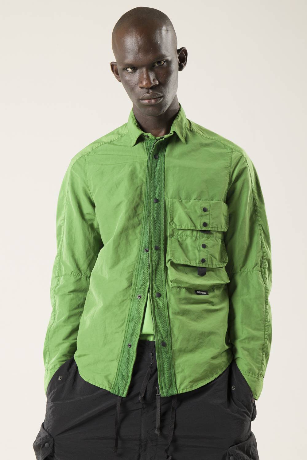 NemeN NMN_E22230_206 [CLEO ZIPPED CARGO SHIRT] 2025