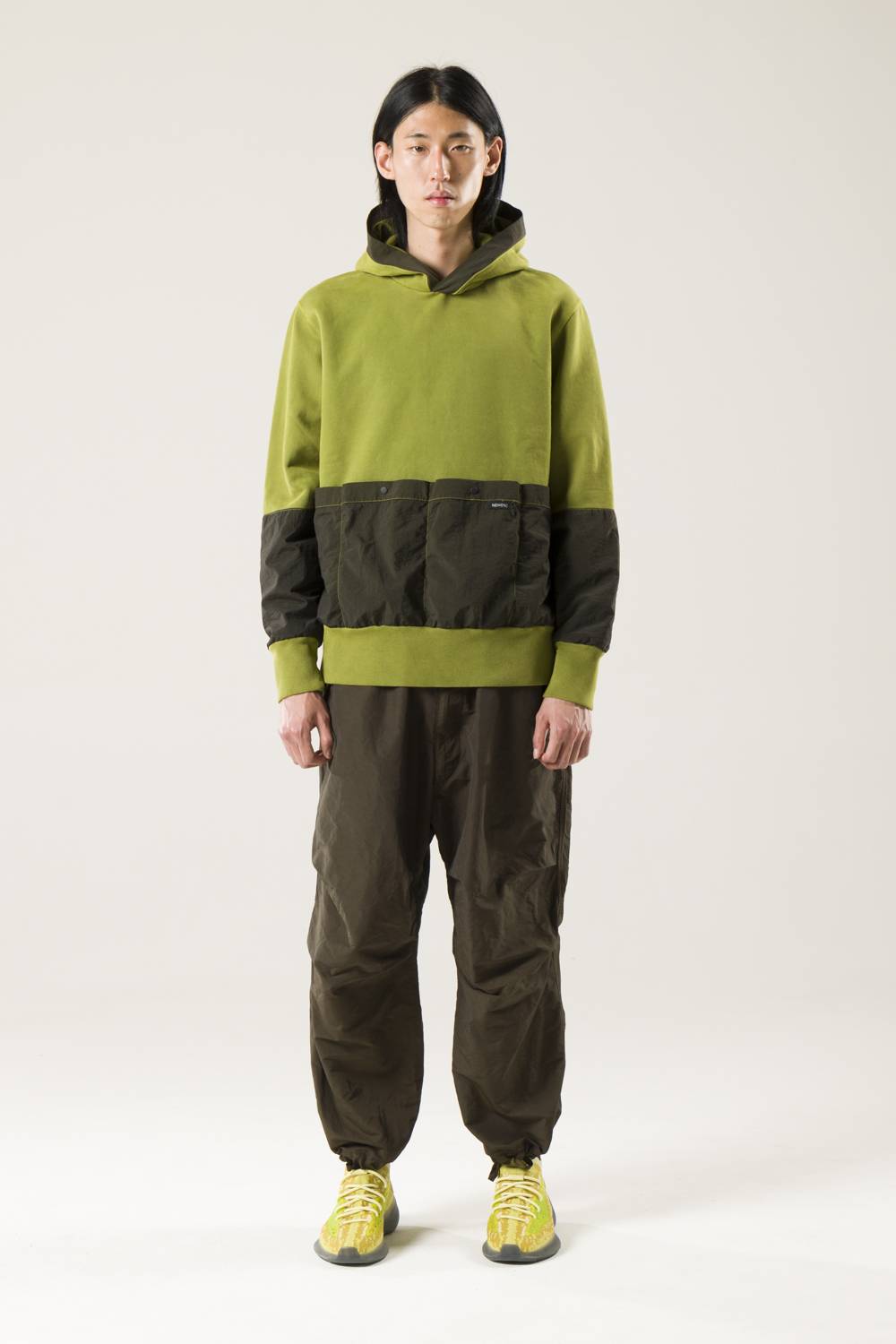 NemeN NMN_E22136F_207 [ICON MULTI-POCKET HOODY MF] Nuovo