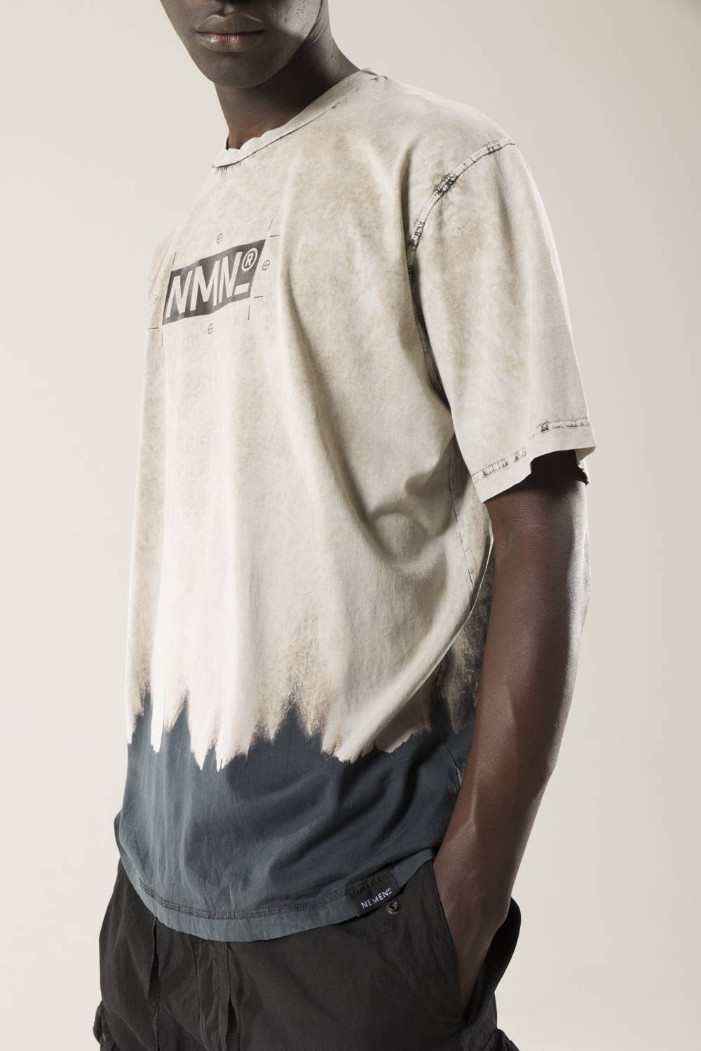 NemeN NMN_22140T_190 [NMN® LOGO DISCHARGED T-SHIRT] Shopping Online