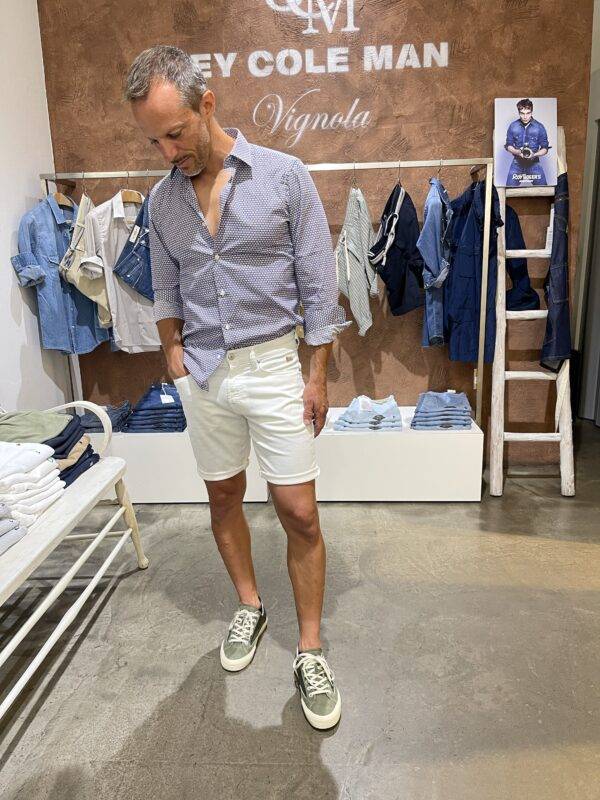 JCM Jey Coleman Camicia uomo slim fit fantasy Luca Argentieri Online