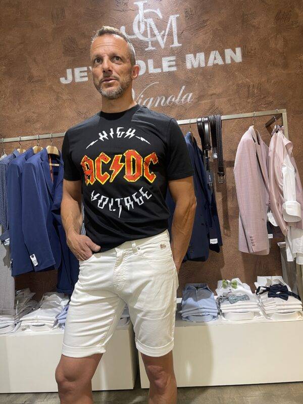 JCM Jey Coleman T-shirt uomo estiva con stampa 2025