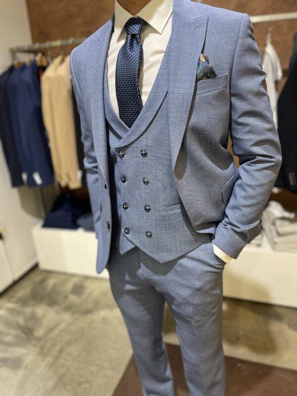 JCM Jey Coleman Abito uomo elegante con giacca gilet e pantalone Piero Giachi Qualità Garantita