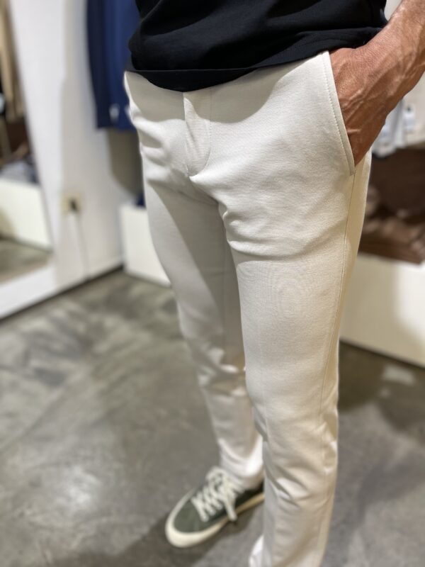 JCM Jey Coleman Pantalone uomo in tessuto punto milano Exibit Promozione Limitata