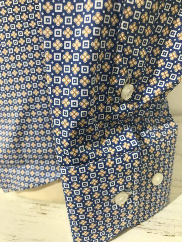 JCM Jey Coleman Camicia uomo microfantasia slim Fit Italia