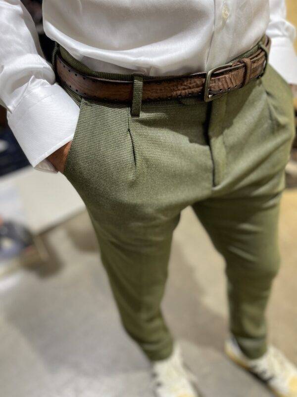 JCM Jey Coleman Pantalone uomo microfantasia Exibit Nuovo