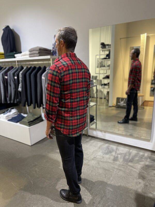 JCM Jey Coleman Camicia uomo in cotone flanellato, Di Biasi Vendita