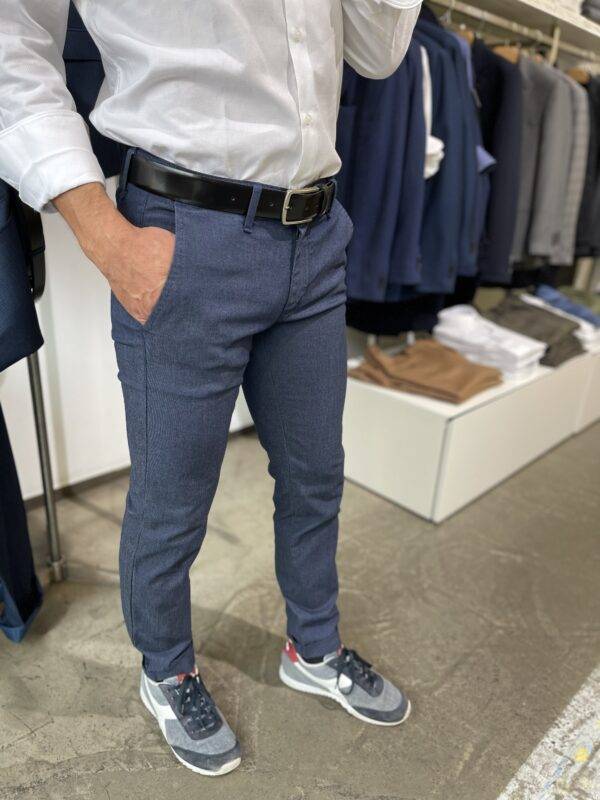 JCM Jey Coleman Pantalone uomo blu Piero Giachi Promozione