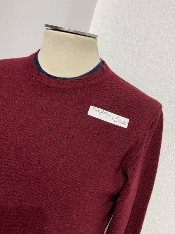 JCM Jey Coleman Maglia uomo misto lana con rotture Acquista Ora