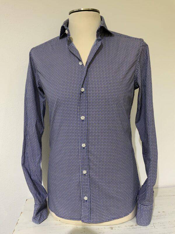 JCM Jey Coleman Camicia uomo micro fantasia Presa