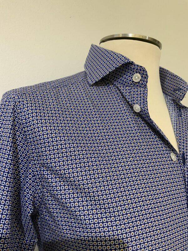 JCM Jey Coleman Camicia uomo micro fantasia Presa