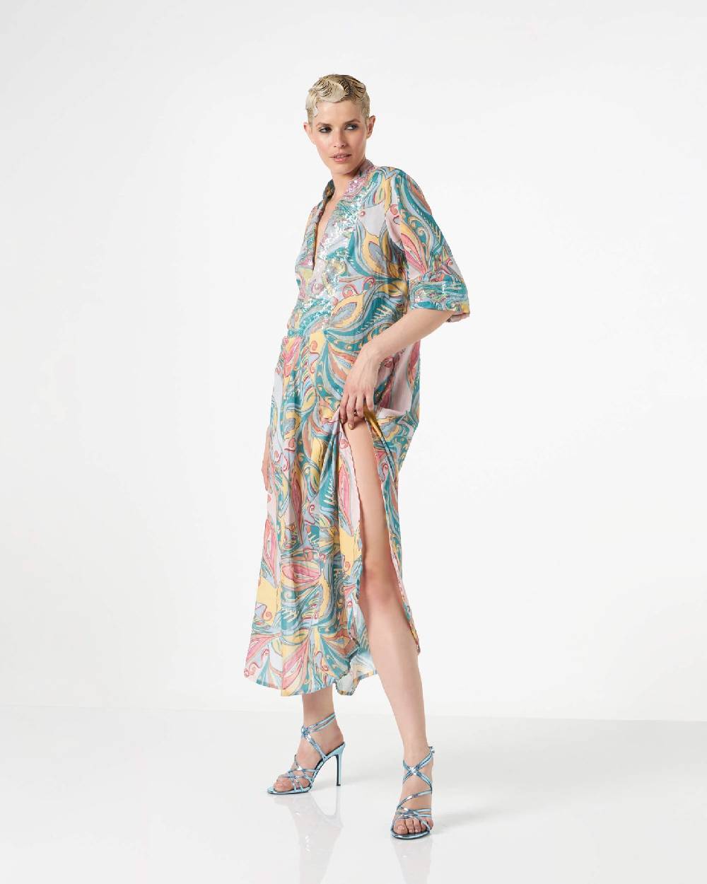 Le Twins Caftano Marta Cashmere Promozione
