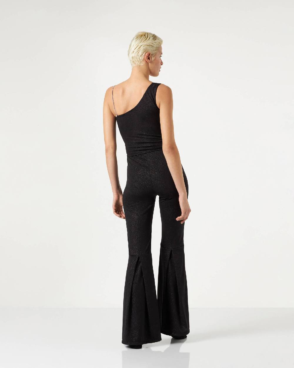 Le Twins Fabiana Jersey Lurex Nero Pezzi Unici