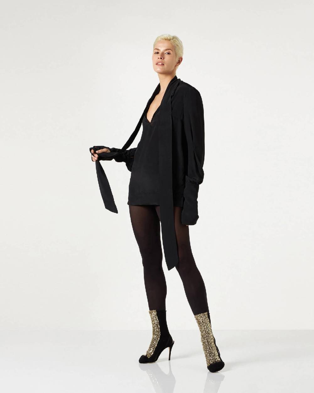 Le Twins Lecce Seta Nero Outlet