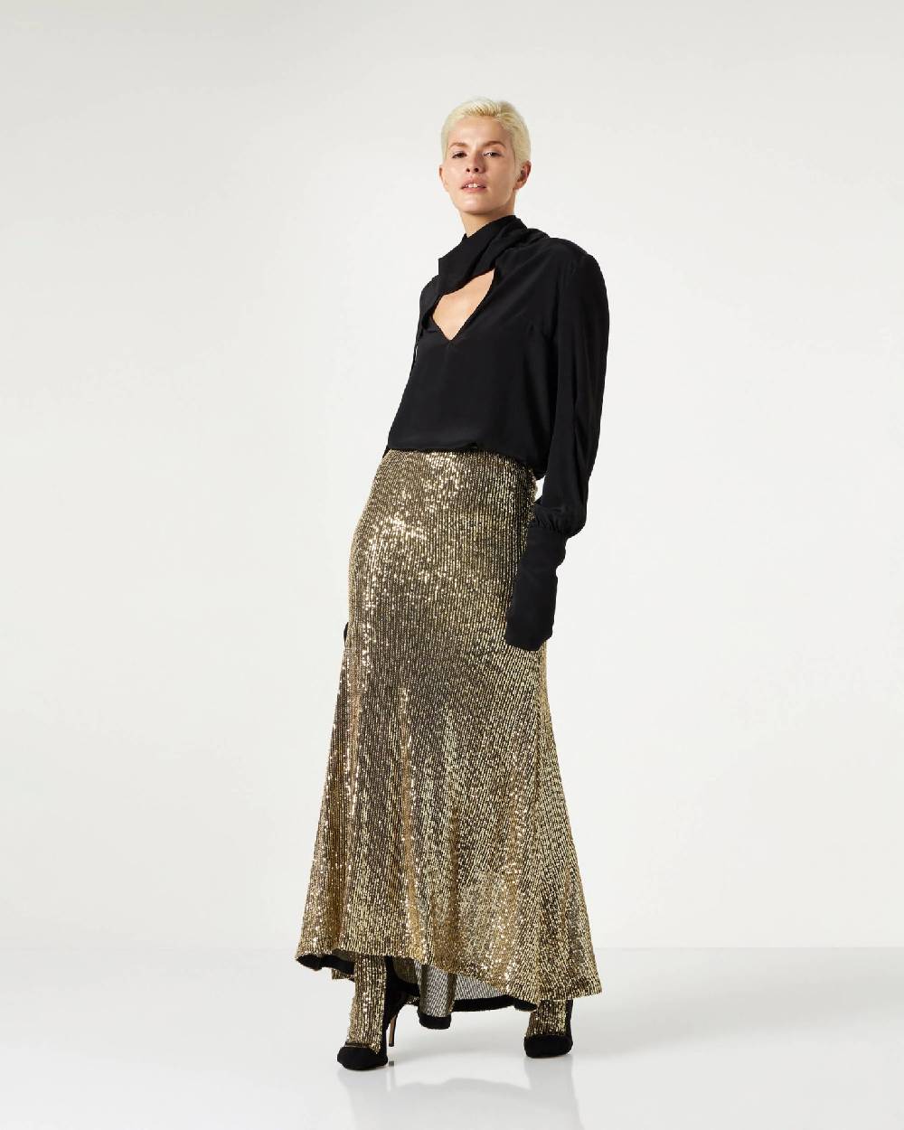 Le Twins Mariacristina Paillettes Oro Qualità